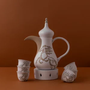 KL1 Arabic Coffee Cups Set 6 Pcs + Dallah – Test