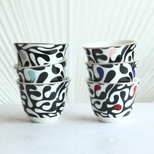 R2 Arabic Gawa Cups Set 6 Pcs